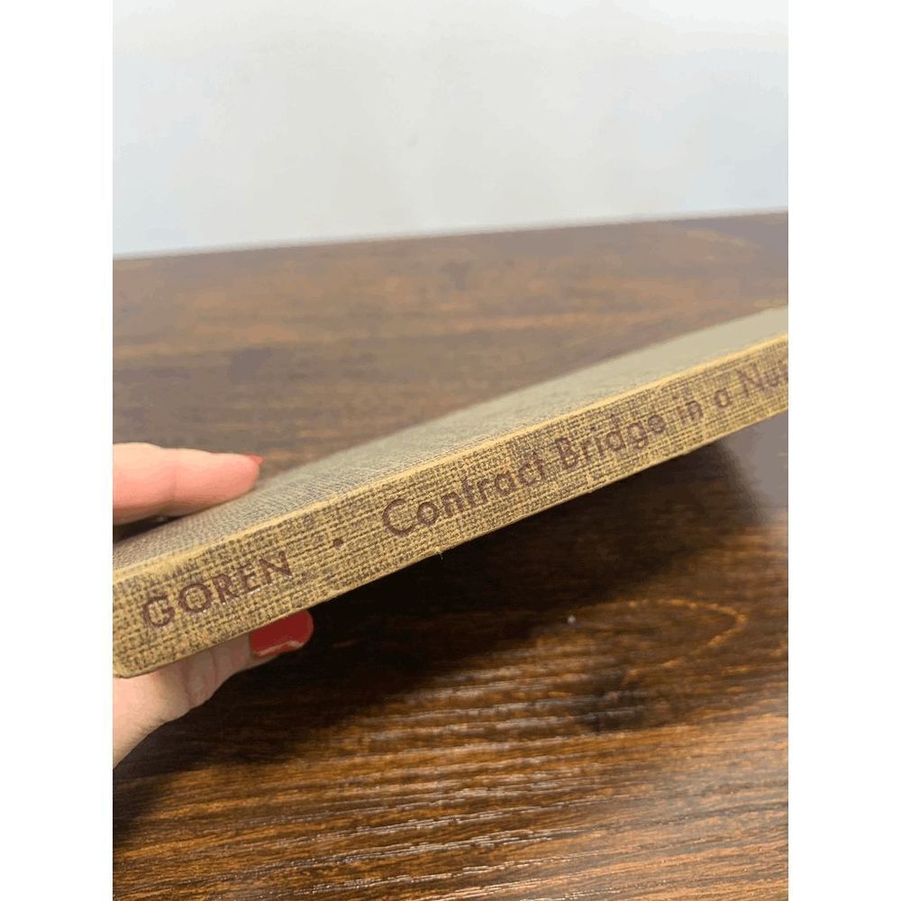 Contract Bridge in a Nutshell. Goren 1952 4.5x7.5"